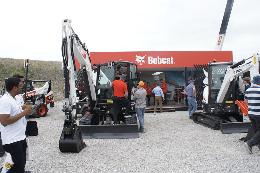 Bobcat Stand Very Busy on First Day of Hillhead 2024